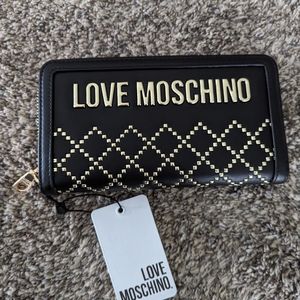 Love Moschino black wallet brand new!